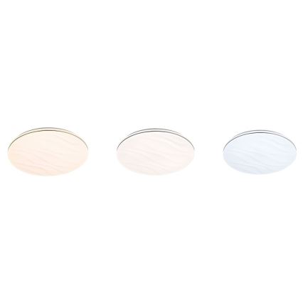 LED Dimming ceiling light DESERT LED/24W/230V with remote control