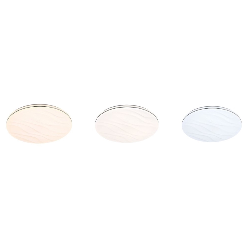 LED Dimming ceiling light DESERT LED/24W/230V with remote control