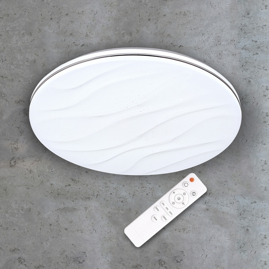 LED Dimming ceiling light DESERT LED/24W/230V with remote control