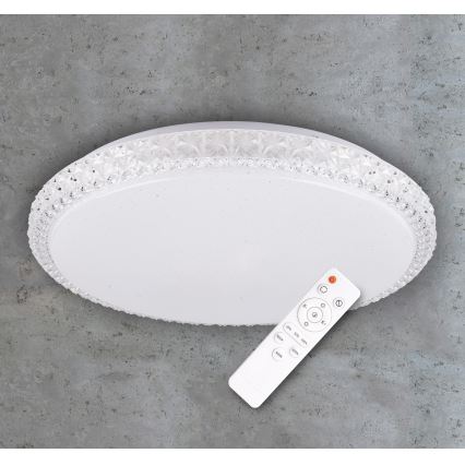 LED Dimming ceiling light IRINA LED/24W/230V with remote control