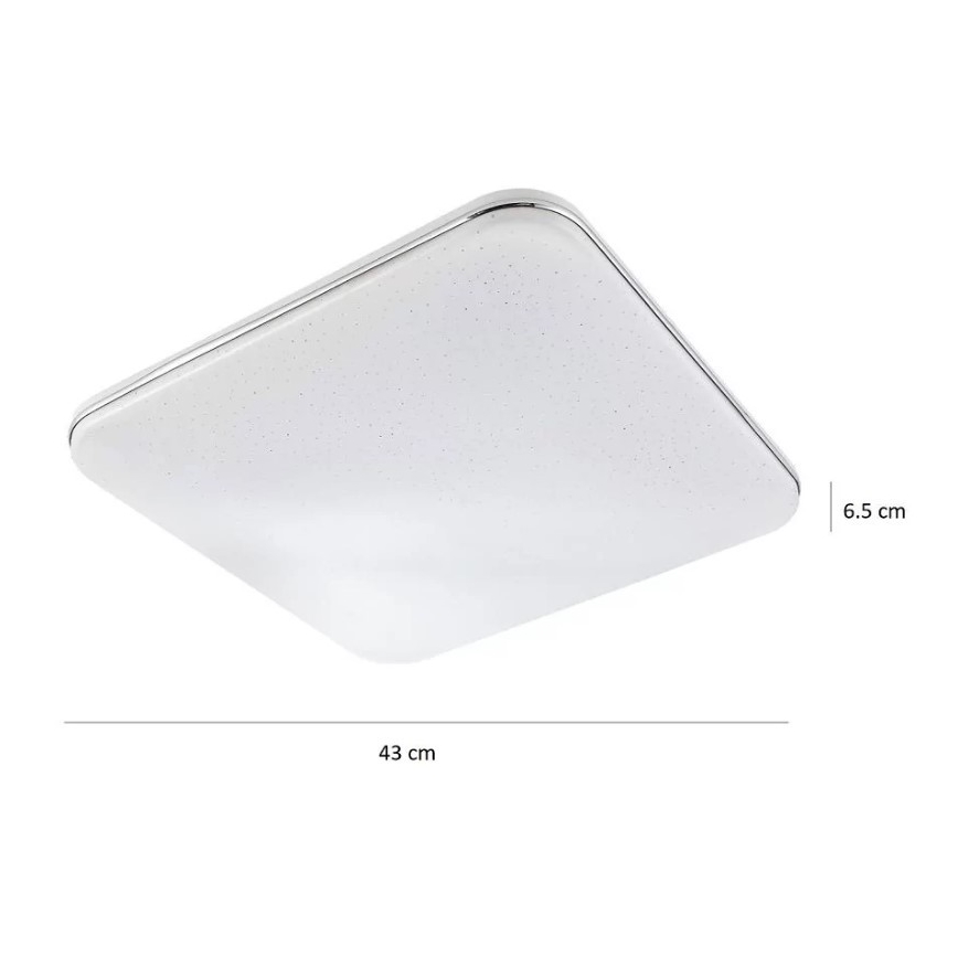 LED Dimming ceiling light  SYRIUS with remote control LED/72W/230V