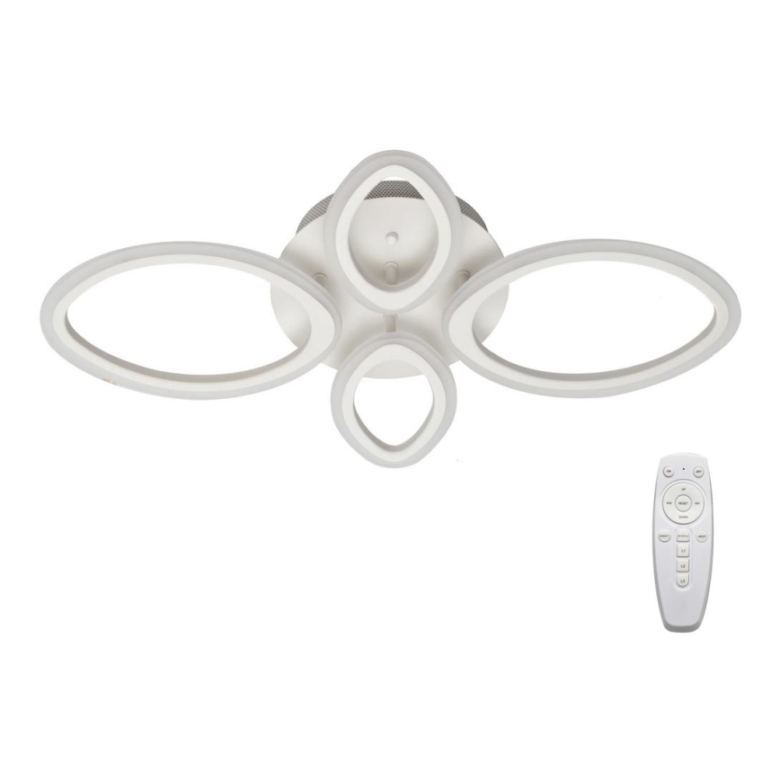 LED Dimming ceiling light with a remote control MESSINA 1xLED/52W/230V