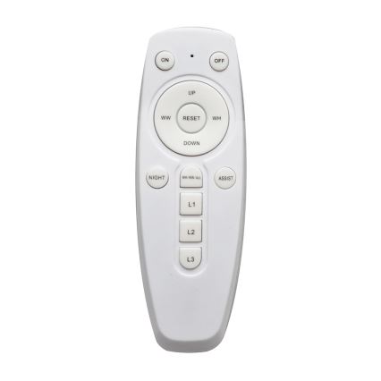 LED Dimming ceiling light with a remote control MESSINA 1xLED/52W/230V