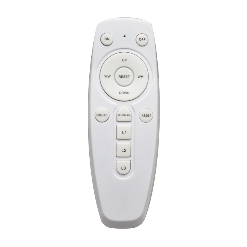LED Dimming ceiling light with a remote control MESSINA 1xLED/52W/230V