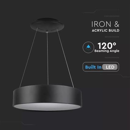 LED Dimming chandelier on a string 1xLED/30W/230V