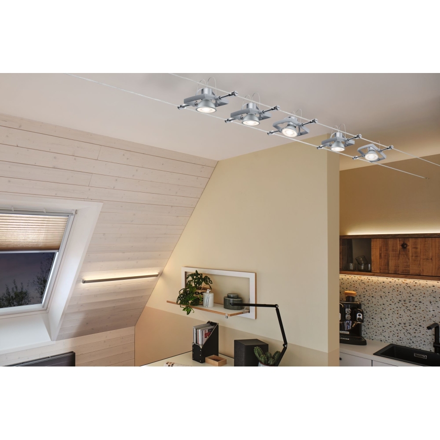LED Dimming Flood Light Bulb GU5.3/6.5W/12V 2700K – Paulmann 28759