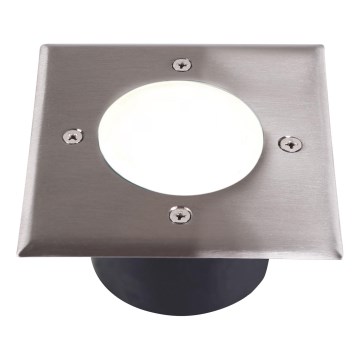 LED Driveway light MIVO LED/3W/230V 12x12 cm IP67 matte chrome