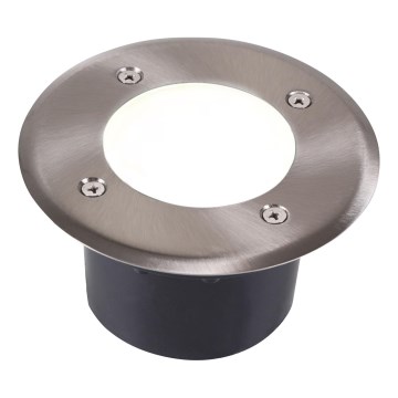 LED Driveway light MIVO LED/3W/230V d. 12 cm IP67 matte chrome