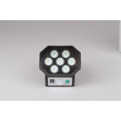 LED Dummy security camera with sensor and with a solar panel LED/5W/5,5V IP65 + remote control