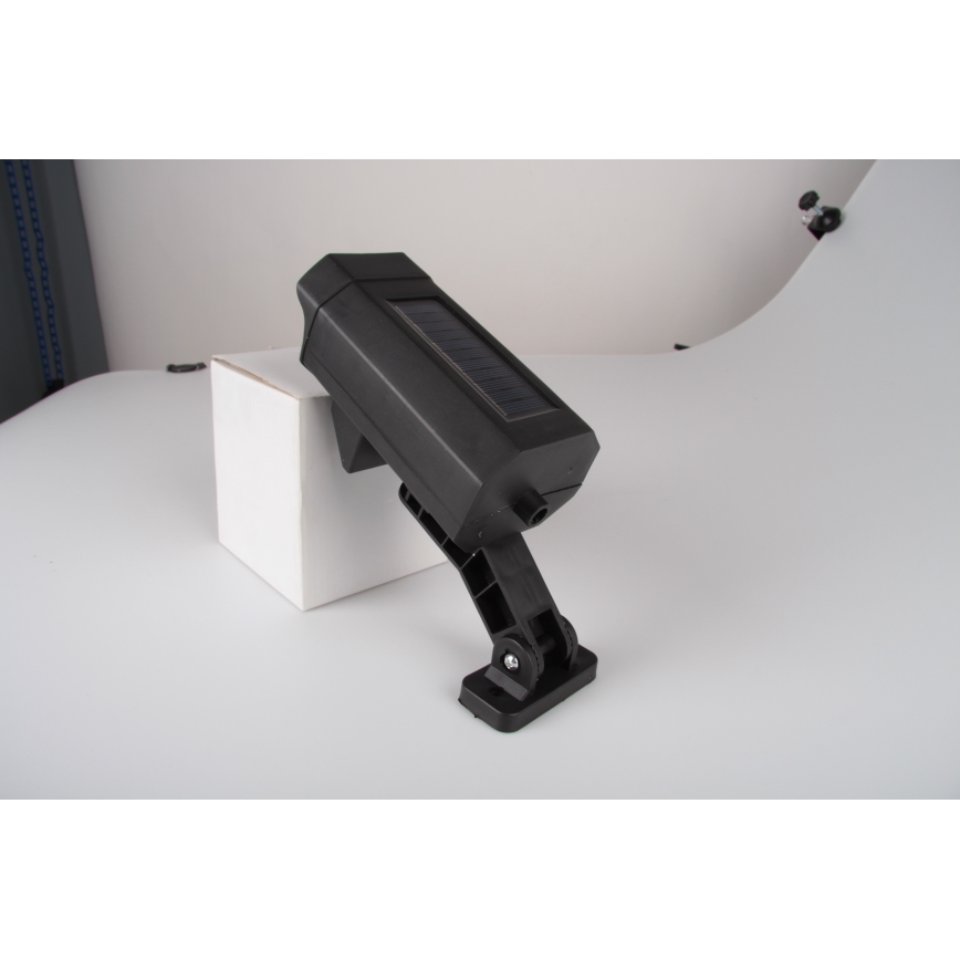 LED Dummy security camera with sensor and with a solar panel LED/5W/5,5V IP65 + remote control
