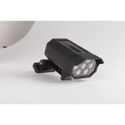LED Dummy security camera with sensor and with a solar panel LED/5W/5,5V IP65 + remote control