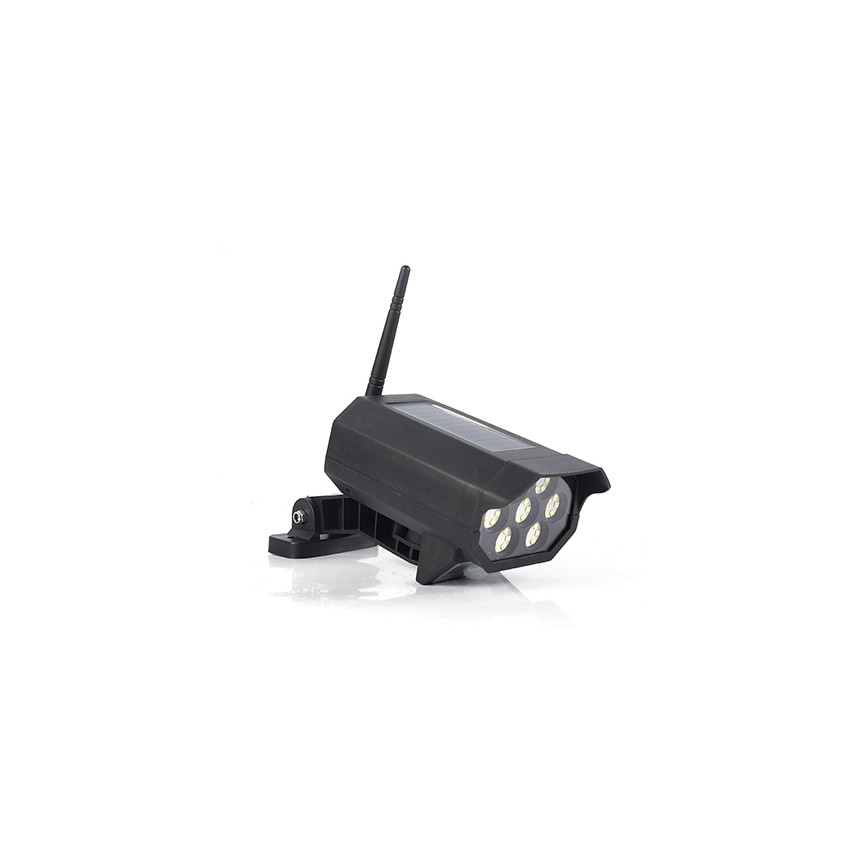 LED Dummy security camera with sensor and with a solar panel LED/5W/5,5V IP65 + remote control