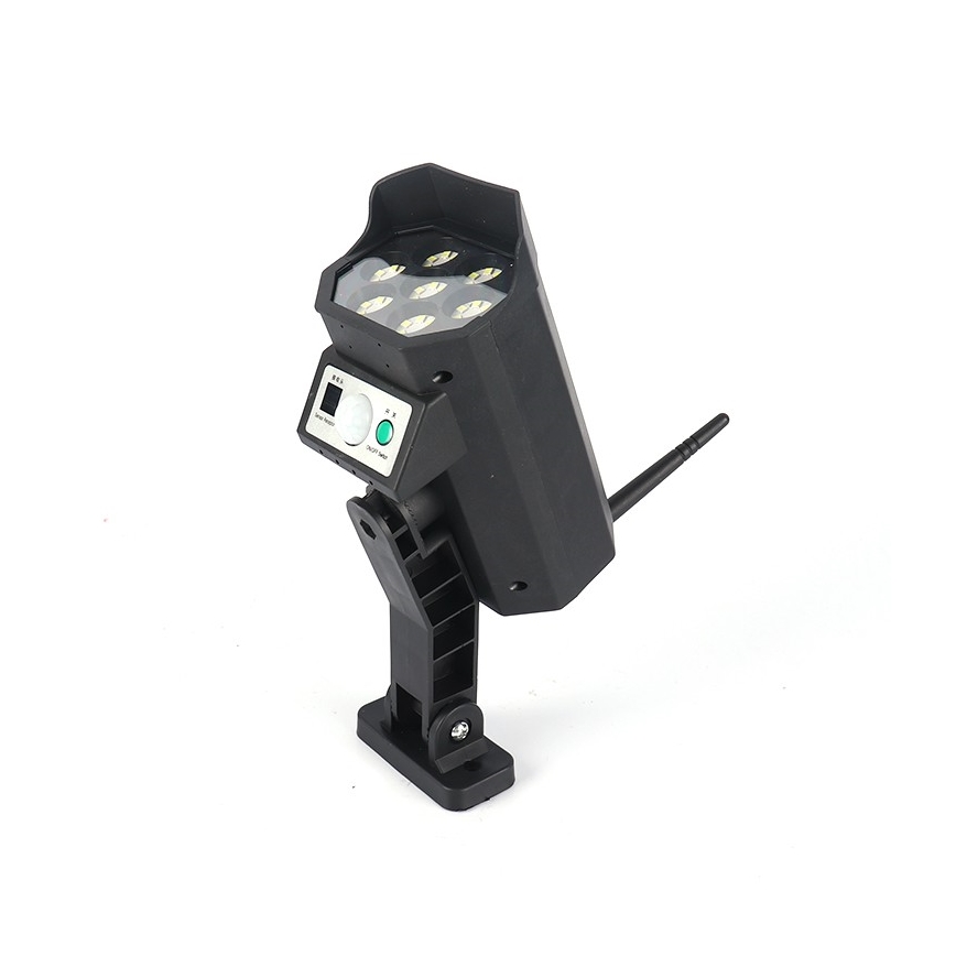 LED Dummy security camera with sensor and with a solar panel LED/5W/5,5V IP65 + remote control