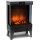 LED Electric Fireplace with Heater, 2000W/230V + Remote Control