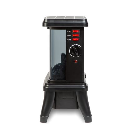 LED Electric Fireplace with Heater LED/1500W/230V