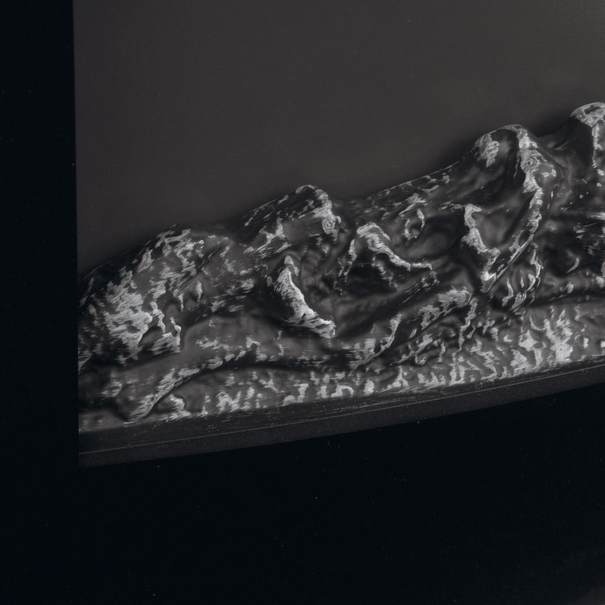 LED Electric Fireplace with Heater LED/2000W/230V + Remote Control