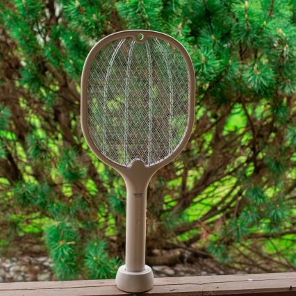 LED Electric insect zapper 2in1 500 mAh/5V beige