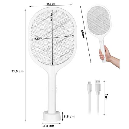 LED Electric insect zapper 2in1 800 mAh/5V