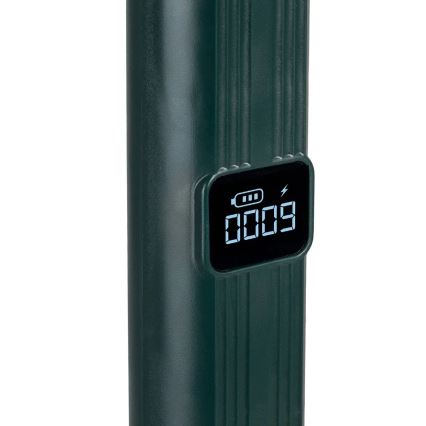 LED Electric insect zapper 2in1 with LCD display 1200 mAh/5V green