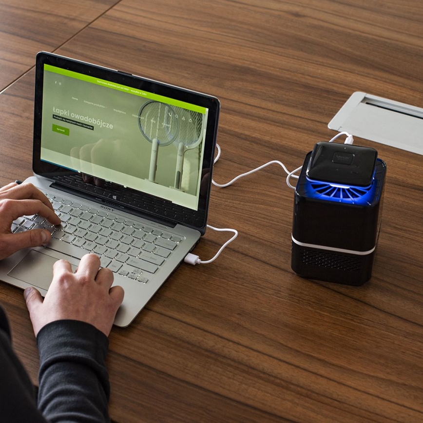 LED Electric insect zapper USB/5V 40 m²
