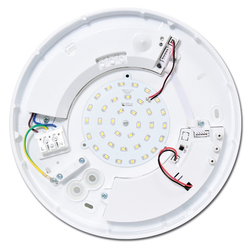 LED Emergency ceiling light with a sensor VICTOR LED/18W/230V IP44 3000K