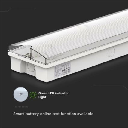 LED Emergency light EMERGENCY EXIT LED/3W/230V 6400K IP65