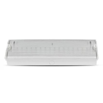 LED Emergency light EMERGENCY EXIT LED/3W/230V IP65 6000K 1200mAh