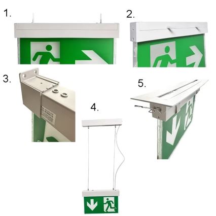 LED Emergency light LED/2W/230V 6000K