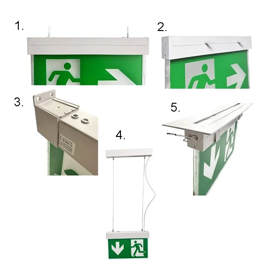 LED Emergency light LED/2W/230V 6000K