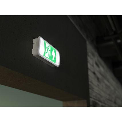 LED Emergency light VIRGO EVO LED/1W/230V 6000K IP65