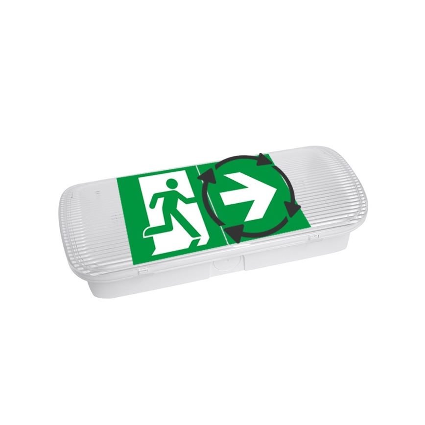 LED Emergency light VIRGO EVO LED/1W/230V 6000K IP65