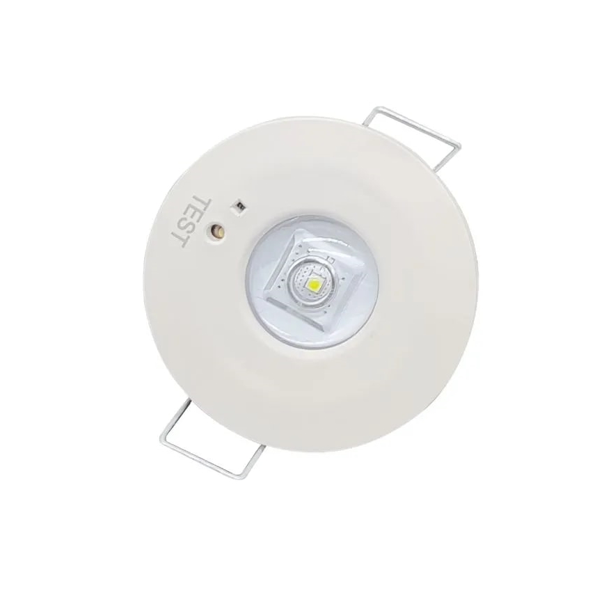 LED Emergency recessed light LED/1,2W/230V 6000K