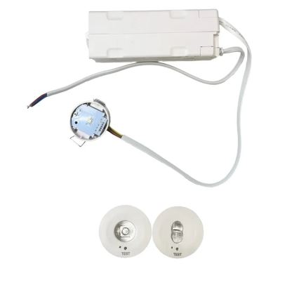 LED Emergency recessed light LED/1,2W/230V 6000K