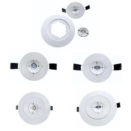 LED Emergency recessed light LED/2W/230V 6000K