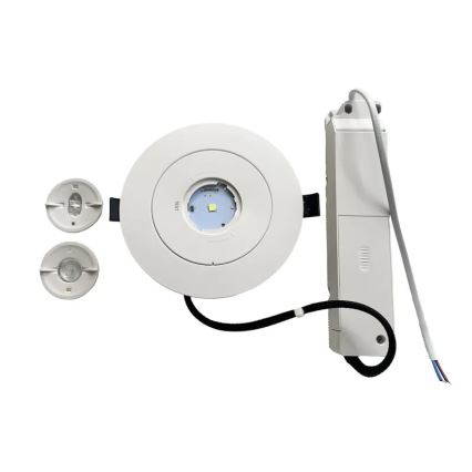 LED Emergency recessed light LED/2W/230V 6000K
