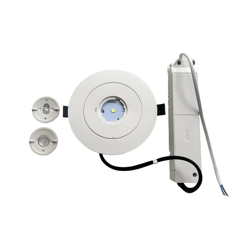 LED Emergency recessed light LED/2W/230V 6000K
