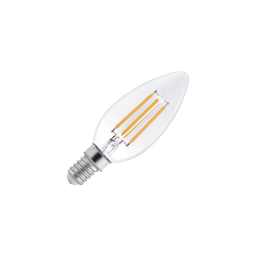 LED Filament Bulb C37 E14/6W/230V 4000K