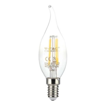 LED Filament Bulb E14/4W/230V 3000K