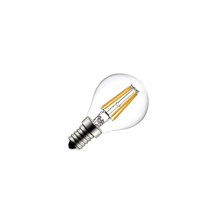 LED Filament Bulb G45 E14/6W/230V 3000K