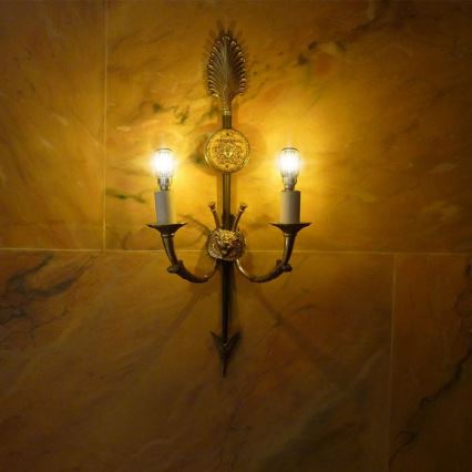 LED Filament Bulb ST26 E14, 2W, 230V, 6500K