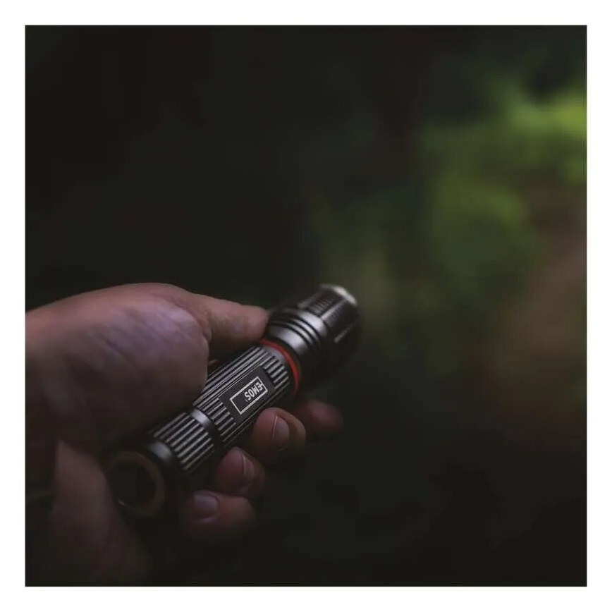 LED Flashlight 2in1 COB LED/3xAAA
