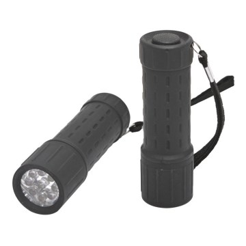 LED Flashlight – 3×AAA, Black