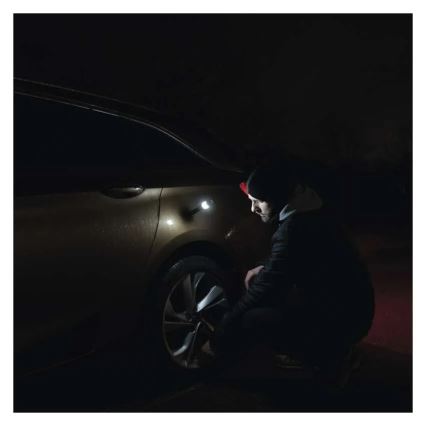 LED Flashlight COB LED/2xAA