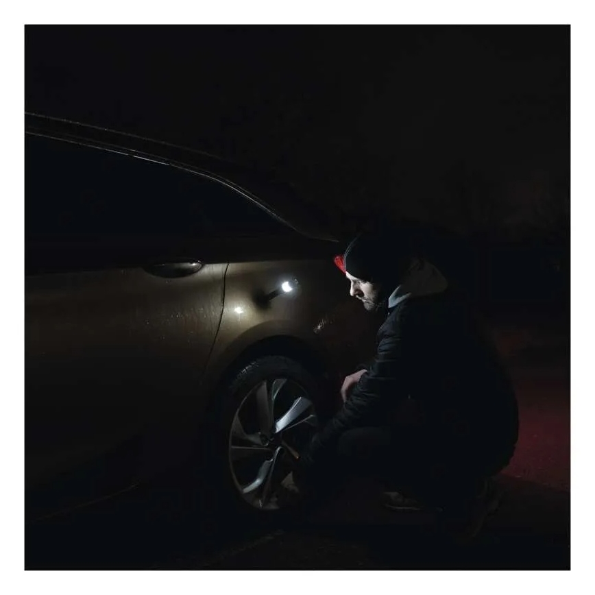 LED Flashlight COB LED/2xAA