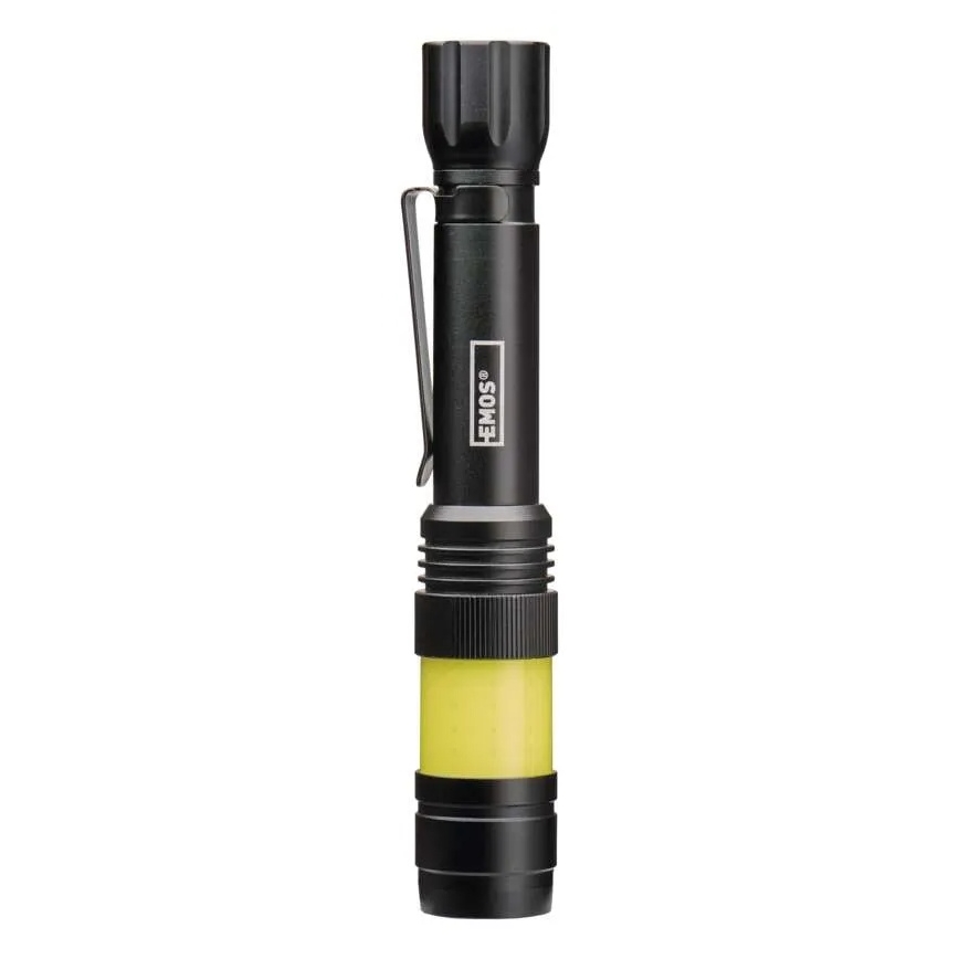 LED Flashlight COB LED/2xAA