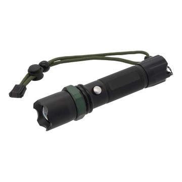 LED Flashlight LED/3W/3xAAA IP44 black