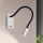 LED Flexible small wall lamp KURT LED/5W/230V silver