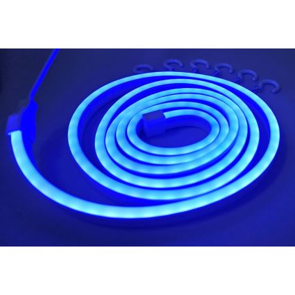 LED Flexible strip NEON LED/5V USB 1,8 m blue