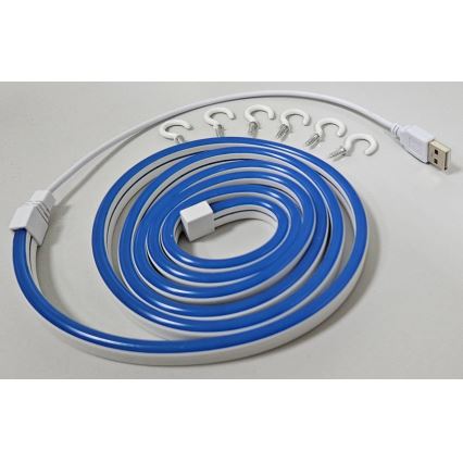 LED Flexible strip NEON LED/5V USB 1,8 m blue