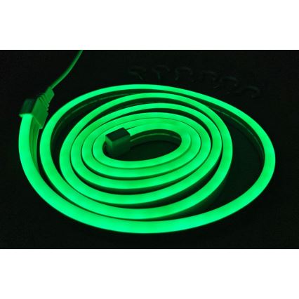 LED Flexible strip NEON LED/5V USB 1,8 m green